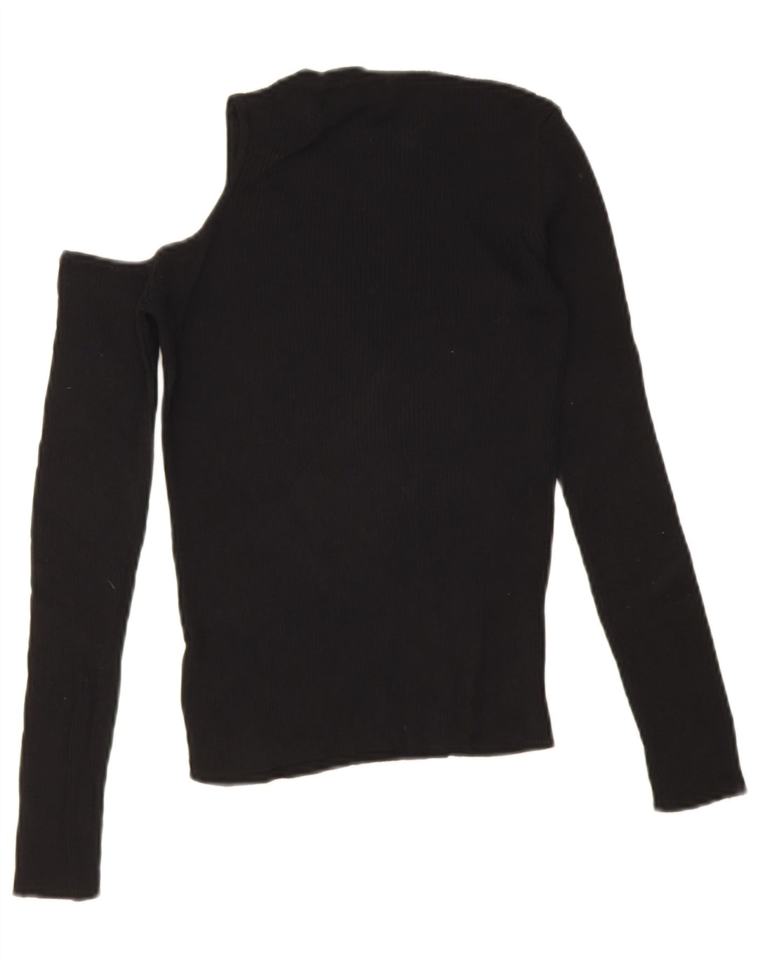 Top monospalla da donna Zara UK 12 medio nero