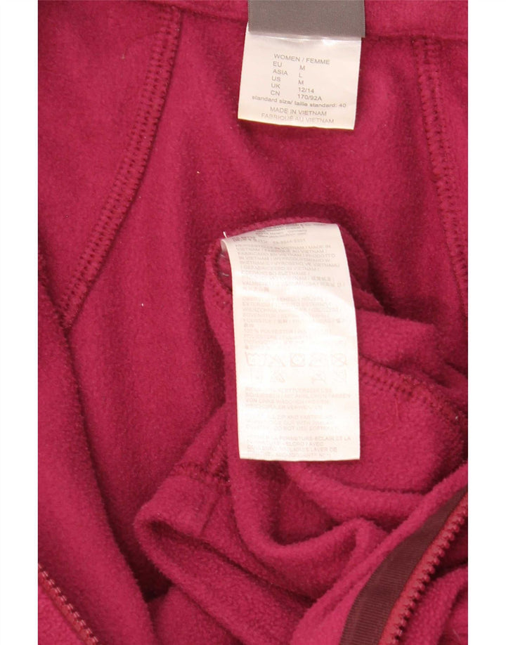 Giacca in pile da donna Jack Wolfskin UK 12/14 Poliestere rosa medio