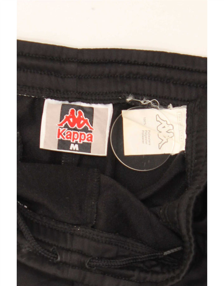 Pantaloncini sportivi da uomo Kappa medio nero in poliestere