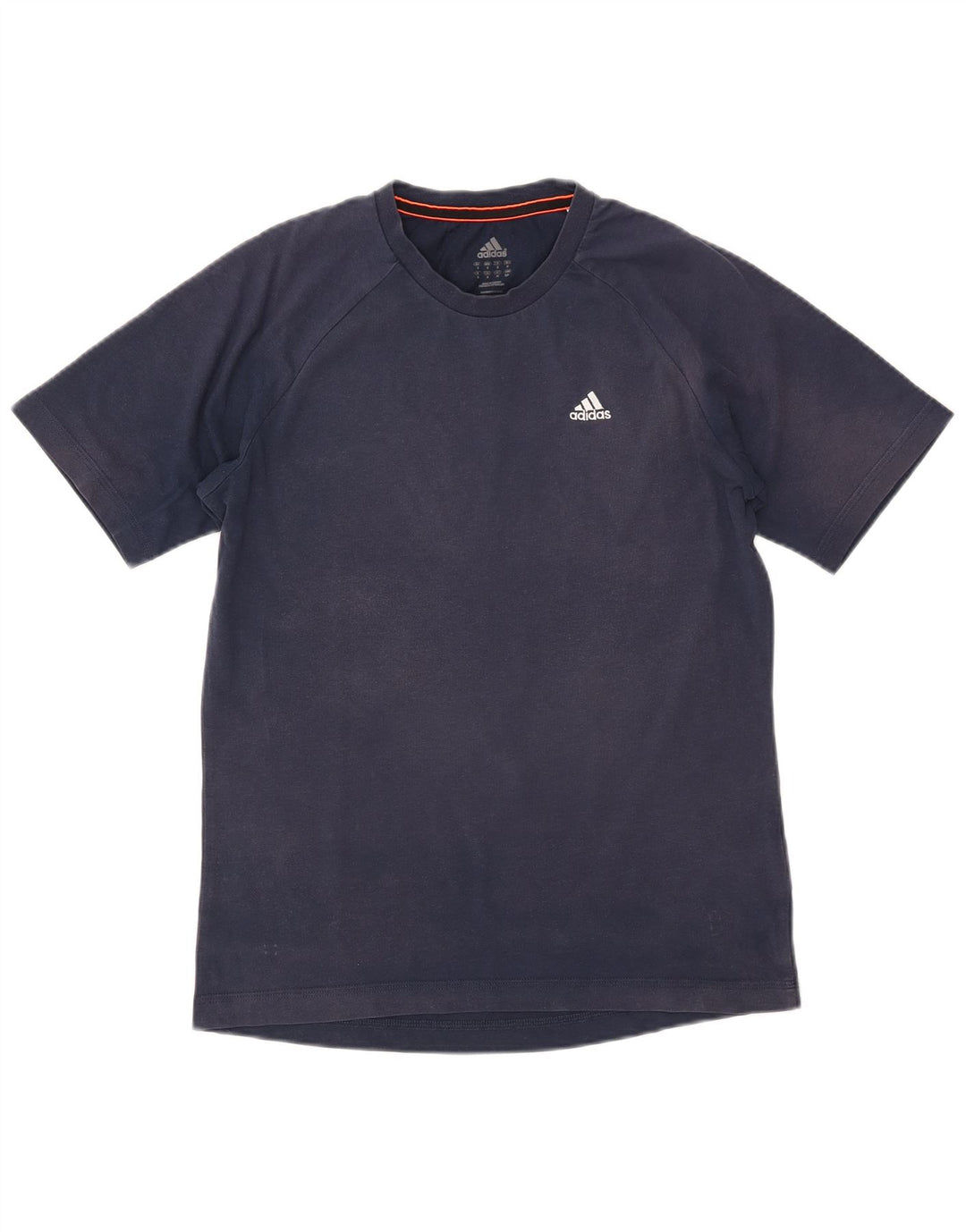 T-shirt da uomo ADIDAS Top Small in cotone blu navy