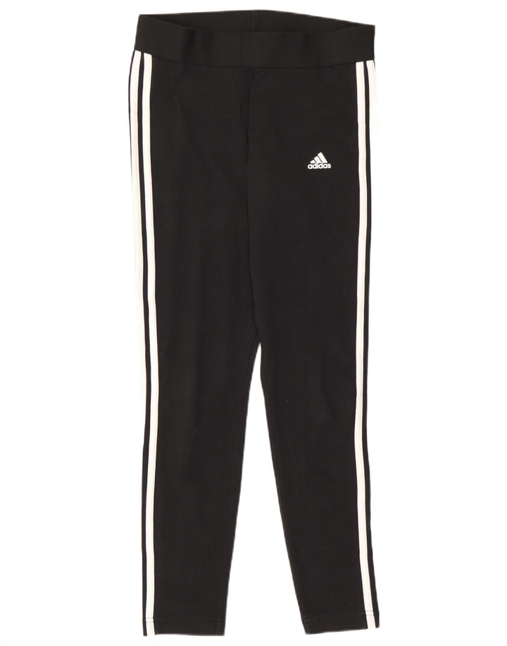 Leggings Adidas da donna UK 12/14 cotone nero medio