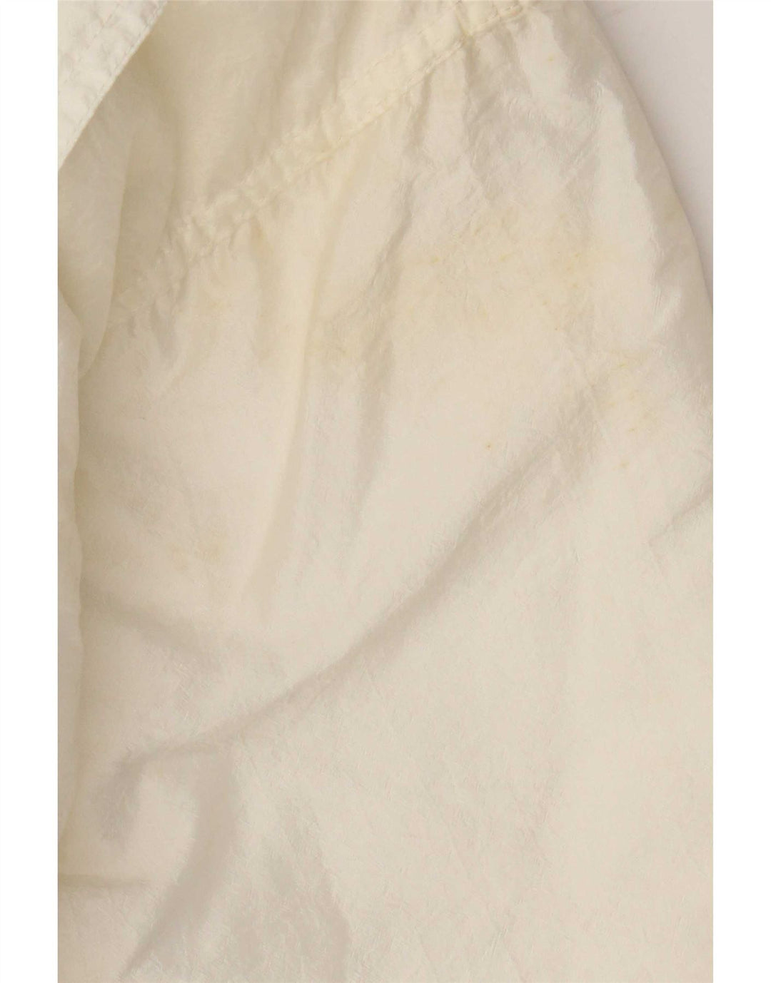 Giubbotto bomber vintage da donna UK 14 grande bianco