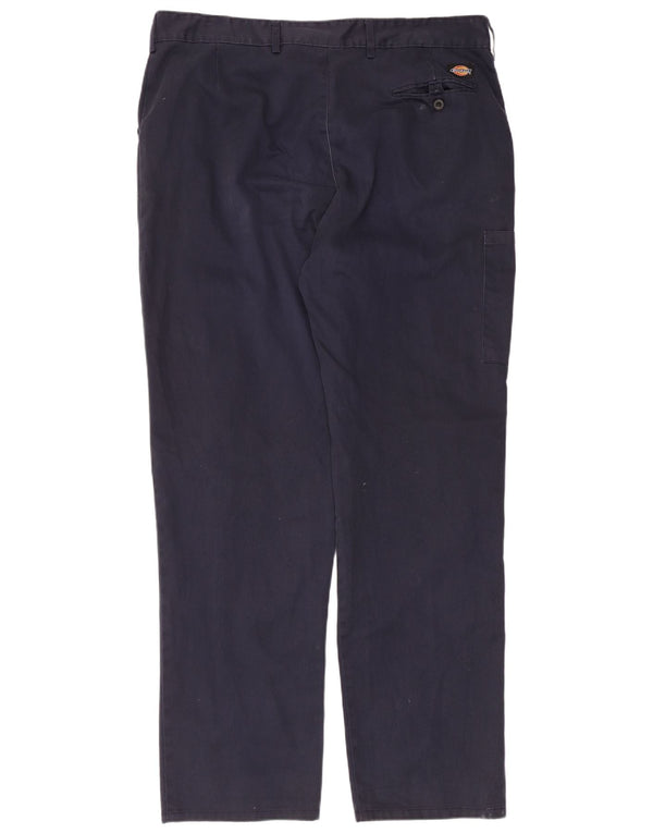 Dickies Pantaloni cargo dritti Redhawk da uomo W42 L33 poliestere blu navy