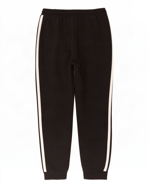 Adidas Mens Tracksuit Trousers Joggers Medium Black Cotton