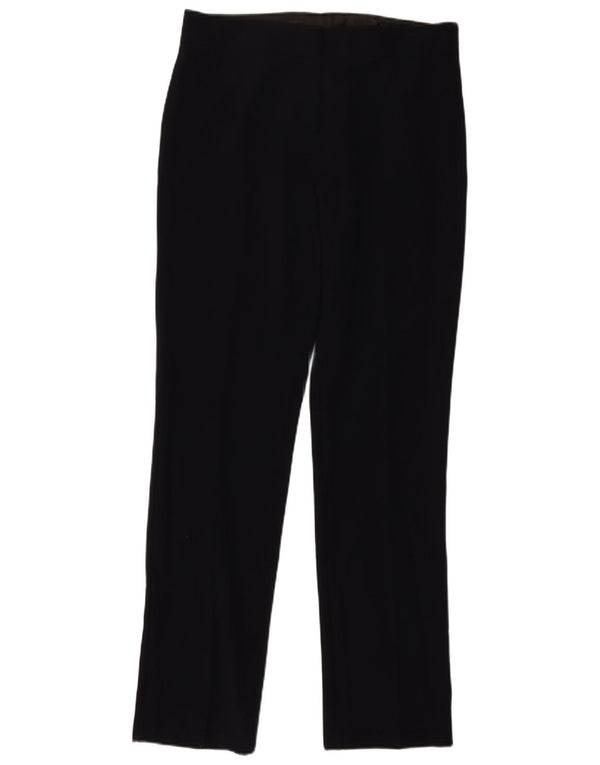 Pantaloni casual slim da donna Marks & Spencer UK 14 Large W32 L33 Blu navy