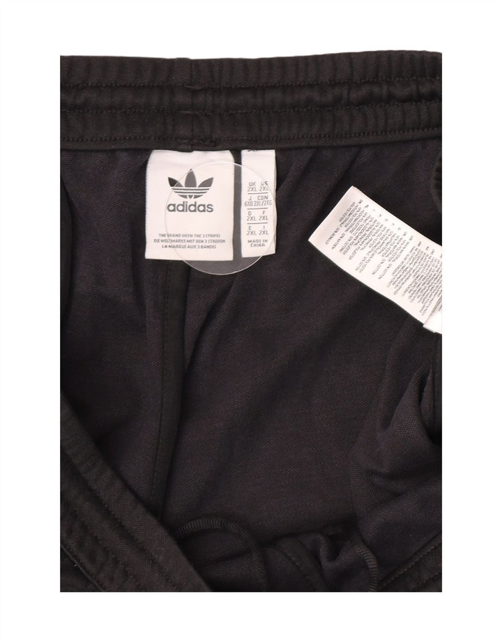Pantaloni della tuta da uomo Adidas 2XL cotone nero