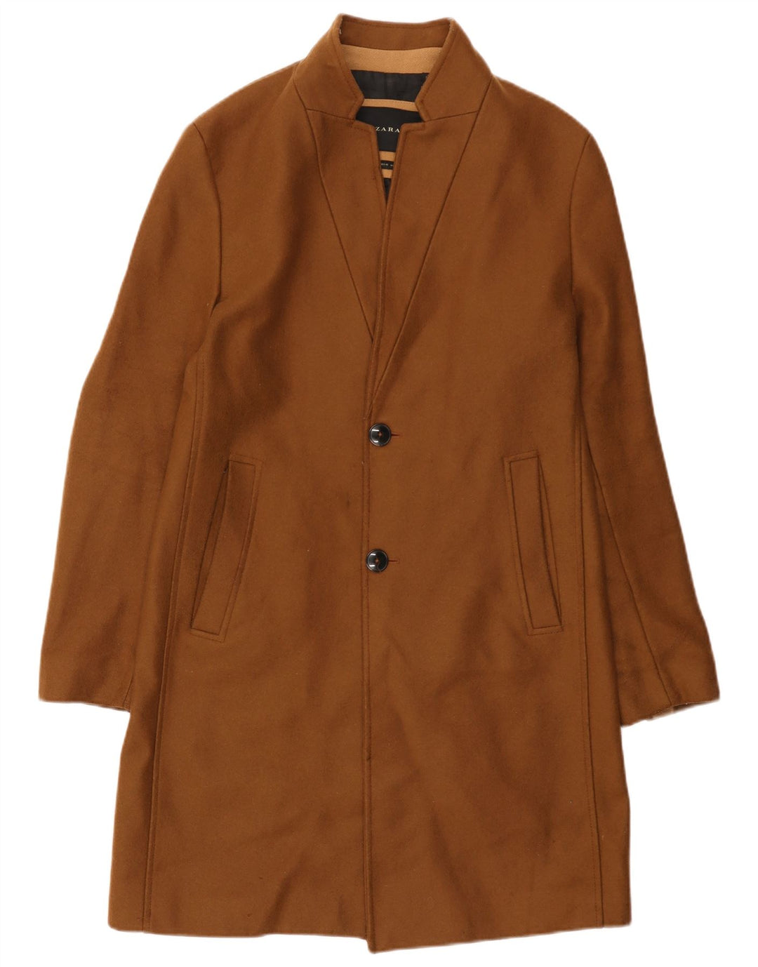 Cappotto da uomo Zara UK 38 Marrone medio