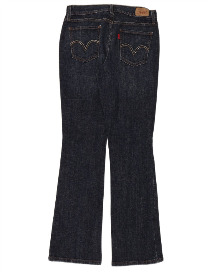 Jeans Levi's 515 Bootcut da donna US 4 Small W28 L32 Cotone blu navy