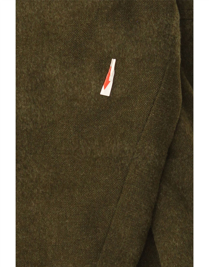 Soprabito da uomo De Luxe dell'Himalaya UK 38 lana kaki media