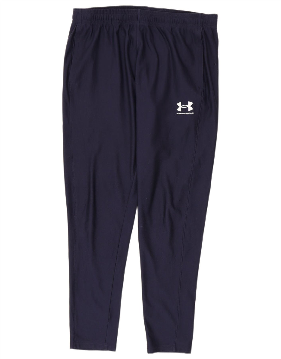 Pantaloni da tuta da uomo Under Armour grandi in poliestere blu navy