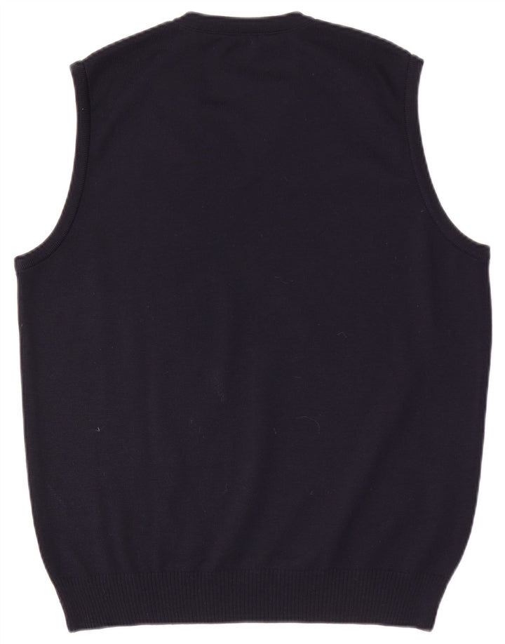 Canotta da uomo Maerz Muenchen IT 50 Medium Navy Blue Wool