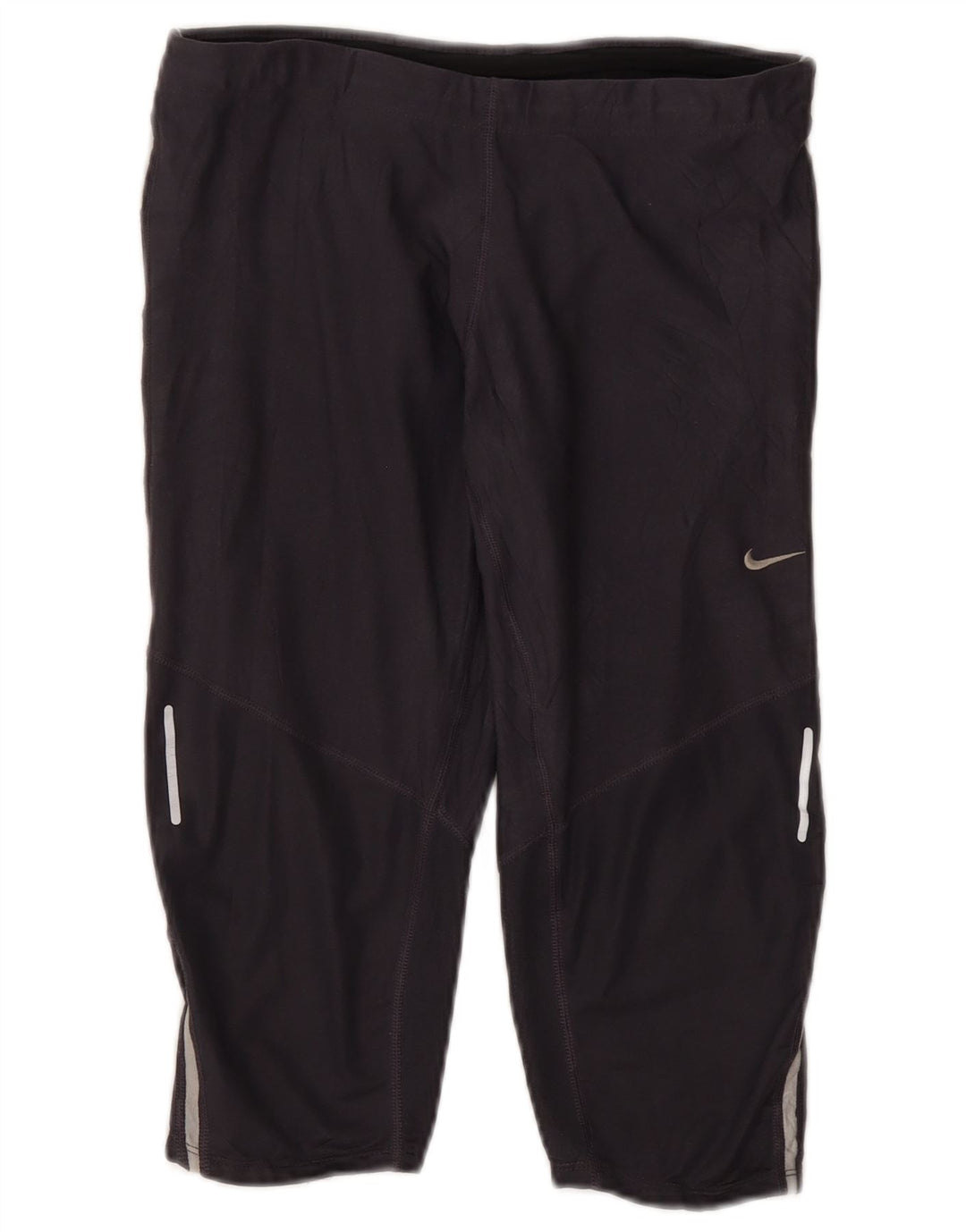 Leggings Nike Dri Fit Capri da donna UK 12 poliestere grigio medio