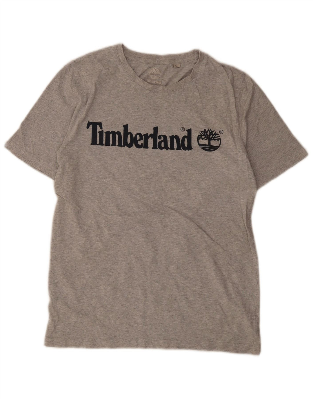 T-shirt grafica per ragazzi Timberland Top 15-16 anni in cotone grigio medio