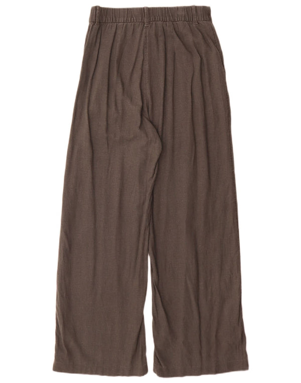 Pantaloni Hollister da donna Livvy a vita alta a gamba larga piccoli W26 L29 grigi