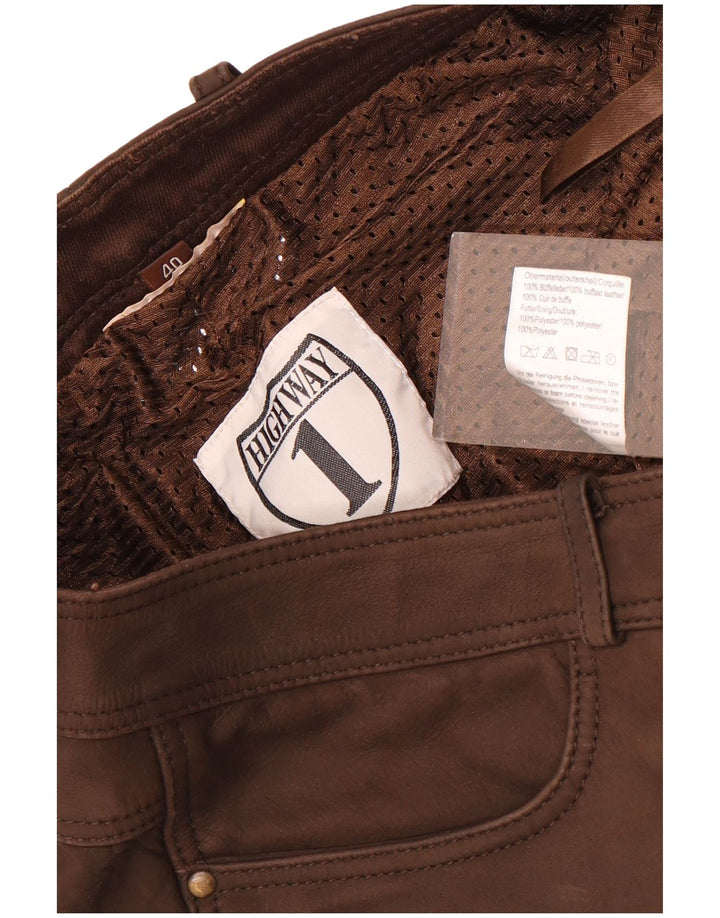 Pantaloni dritti da donna Highway 1 EU 40 medio W30 L31 Marrone