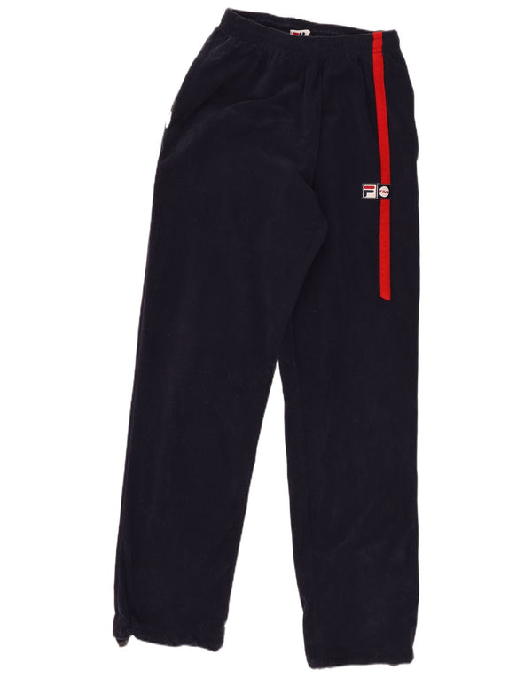 Pantaloni da tuta da donna Fila Joggers UK 16 Large Blu Navy Colourblock