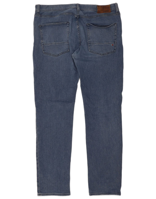 Jeans dritti Denton da uomo Tommy Hilfiger W36 L32 cotone blu
