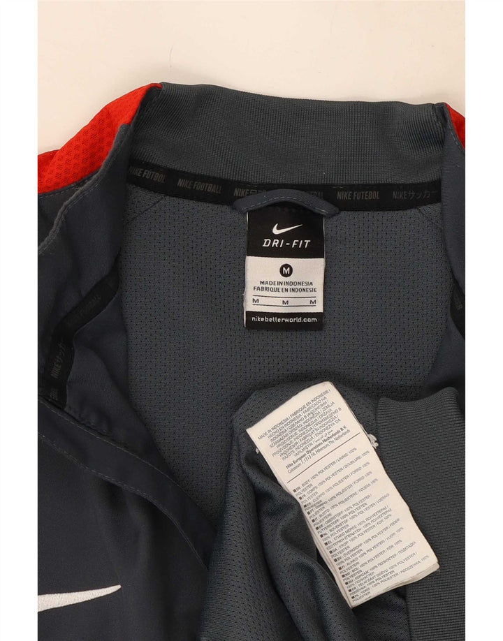 Giacca da ginnastica da uomo Nike Eintracht Francoforte, color grigio medio