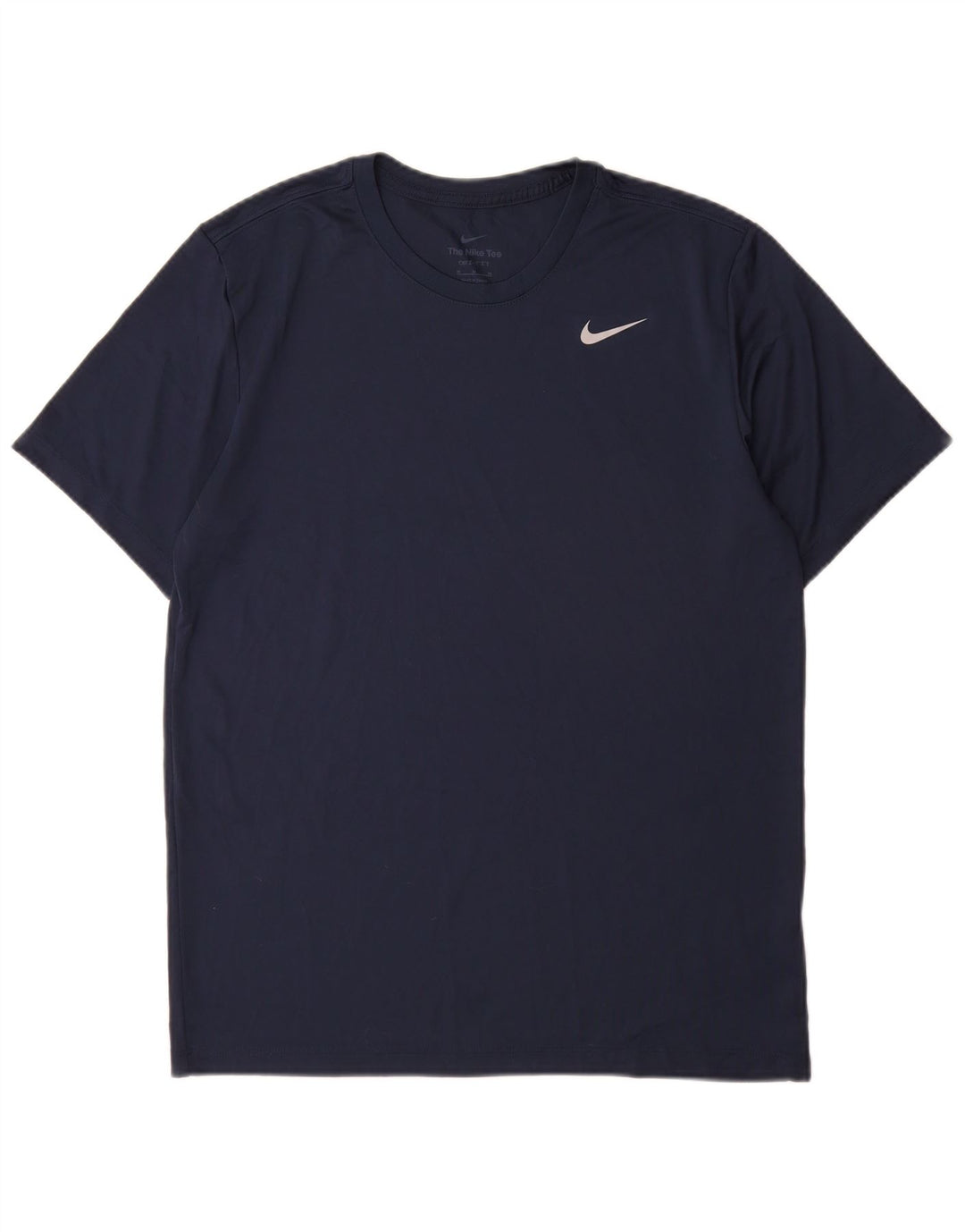 T-shirt Nike Dri Fit da uomo, media, in poliestere blu navy medio