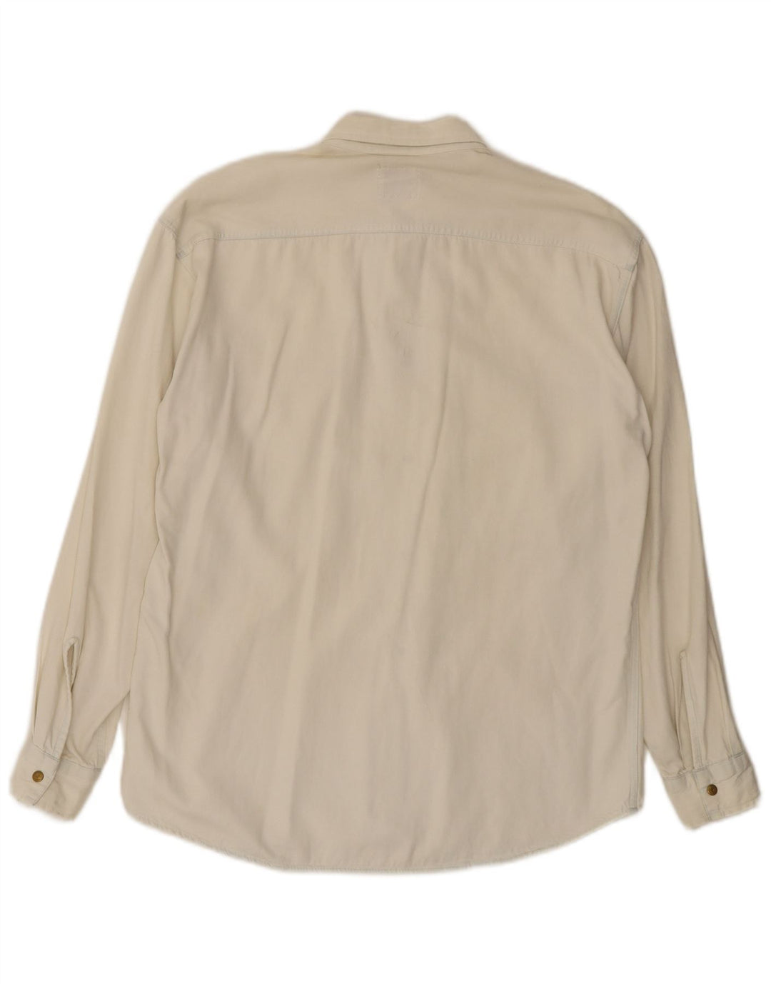 Camicia di jeans da uomo Carrera piccola bianco sporco