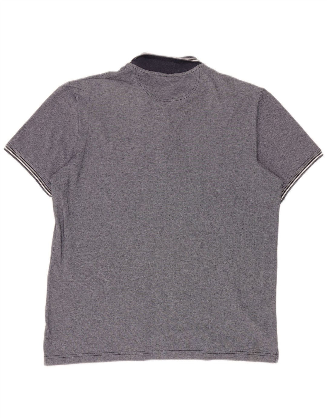 Polo da uomo Champion color block medio blu navy
