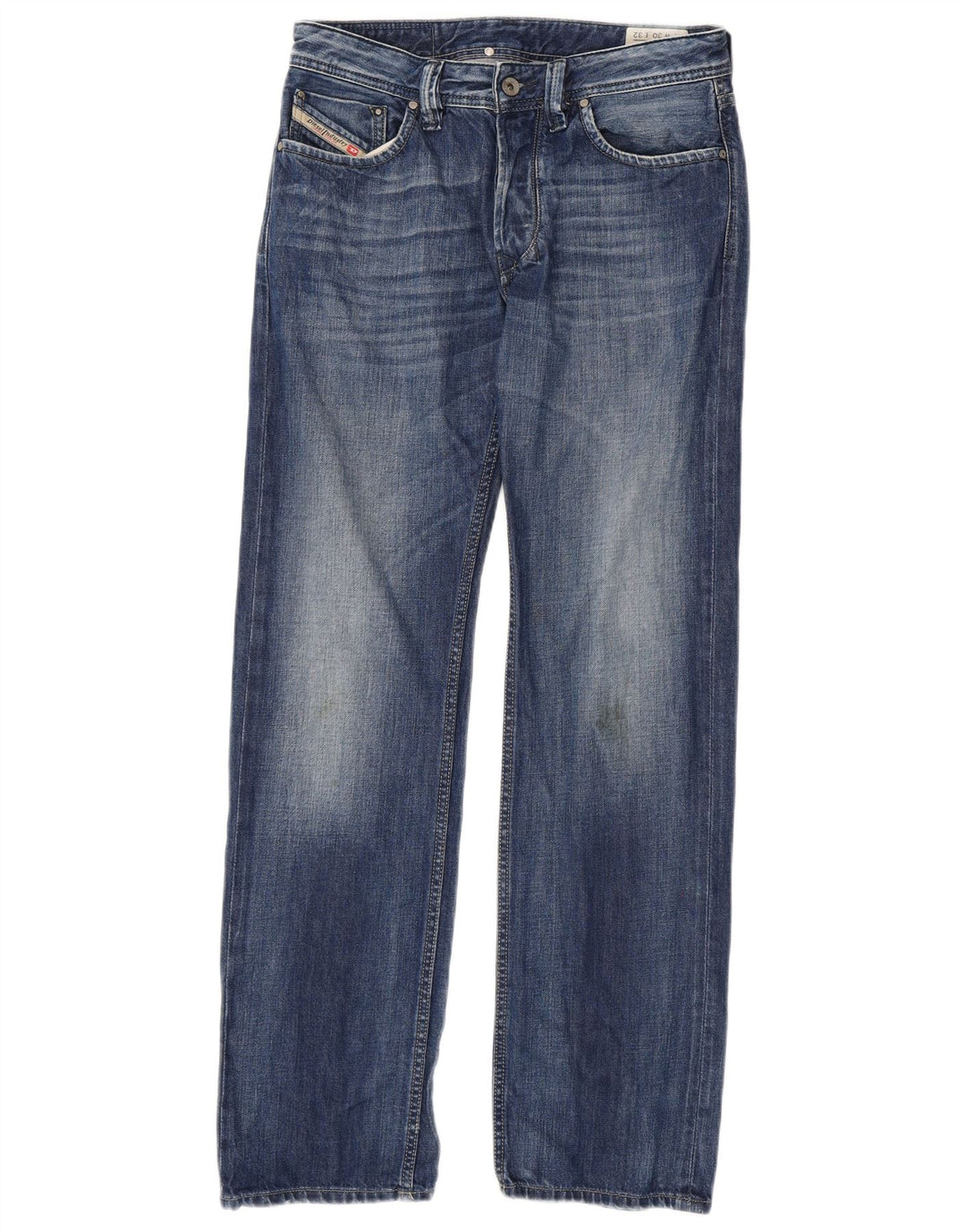 Jeans dritti da uomo Diesel Larkee W30 L32 cotone blu