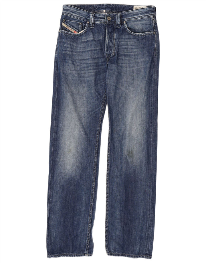 Jeans dritti da uomo Diesel Larkee W30 L32 cotone blu