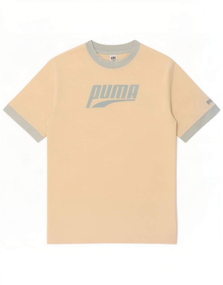 T-shirt grafica da uomo Puma Top Small Off White Colourblock