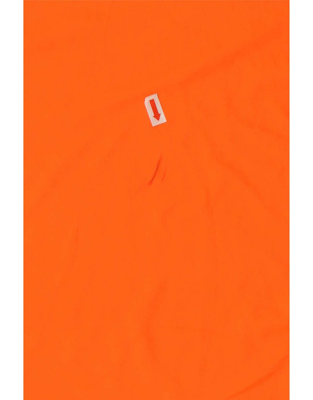 T-shirt ADIDAS da uomo Climalite Top grande in poliestere arancione