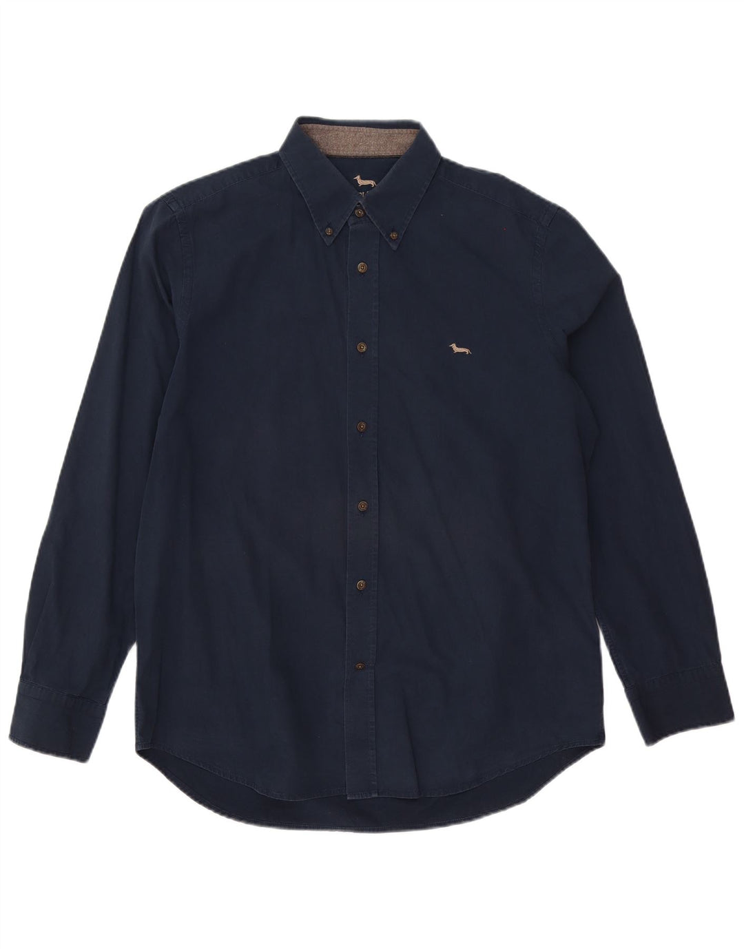 Camicia da uomo Regular Fit Harmont & Blaine XL Blu Navy