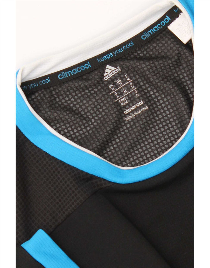 Maglietta Adidas Climacool da uomo media nera