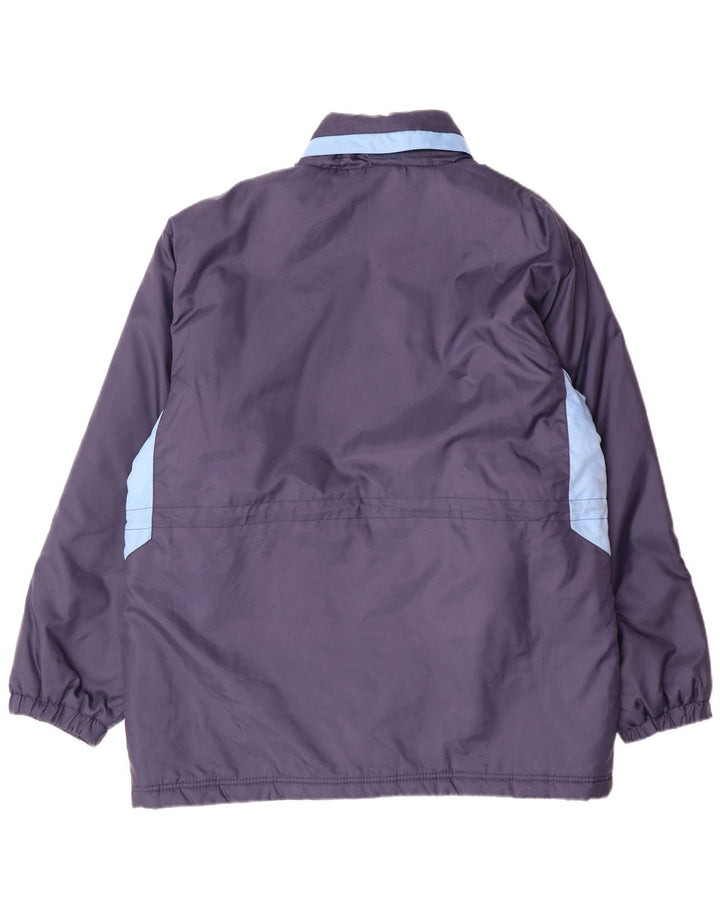 Cappotto imbottito con cappuccio da uomo UMBRO UK 38 Nylon color block medio blu navy