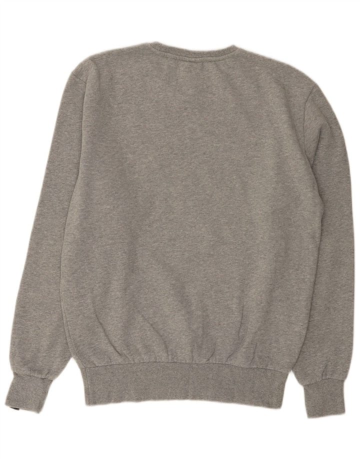 Felpa da uomo Ellesse Maglione in cotone grigio medio