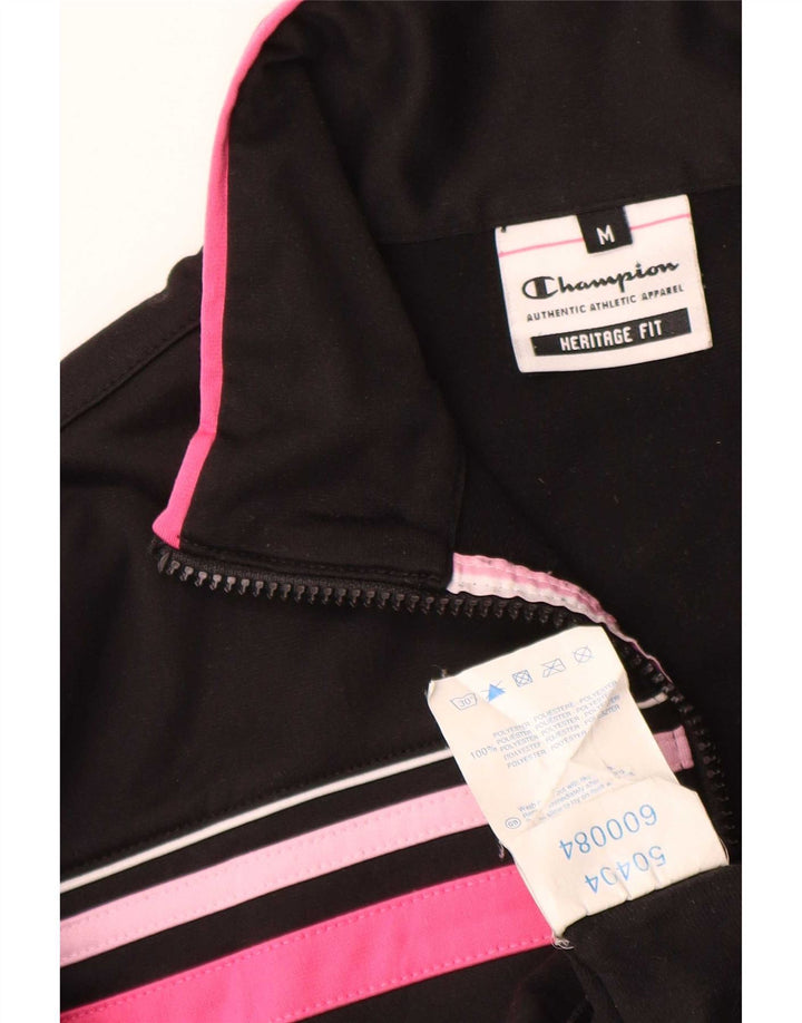 Giacca da tuta da donna Champion Heritage Fit UK 14 media nera