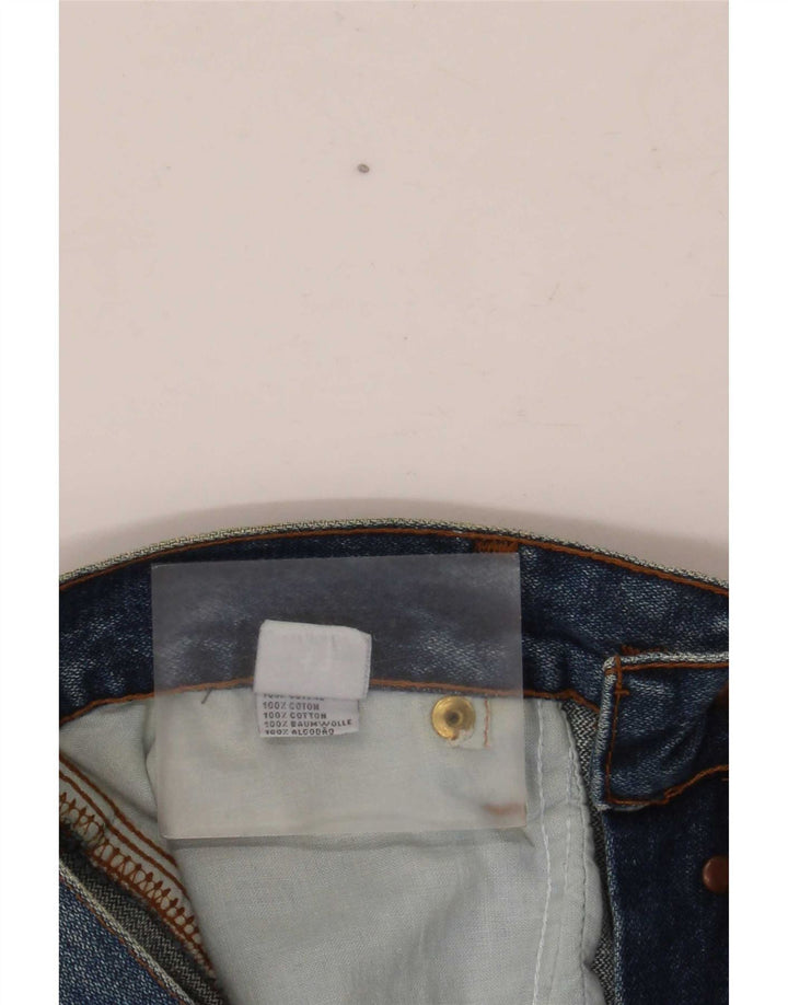 Pantaloncini di jeans da donna illimitati W31 cotone blu medio