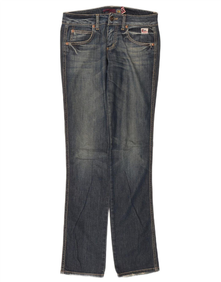 Jeans dritti da donna Roy Rogers W30 L33 Blu navy