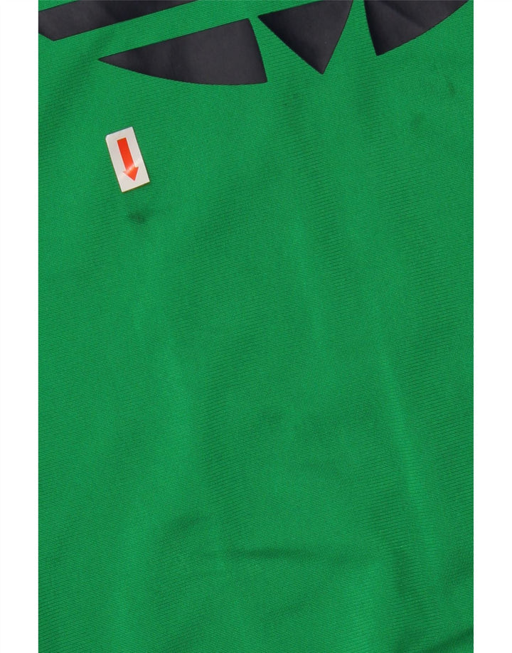 Giacca da ginnastica grafica da donna Adidas EU 40 poliestere verde medio