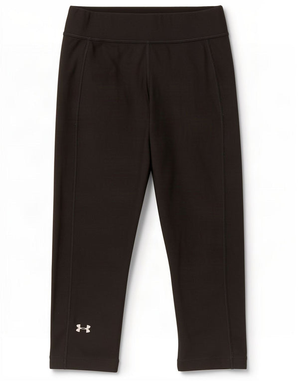 Leggings Under Armour da donna Heat Gear Capri UK 12 poliestere nero medio