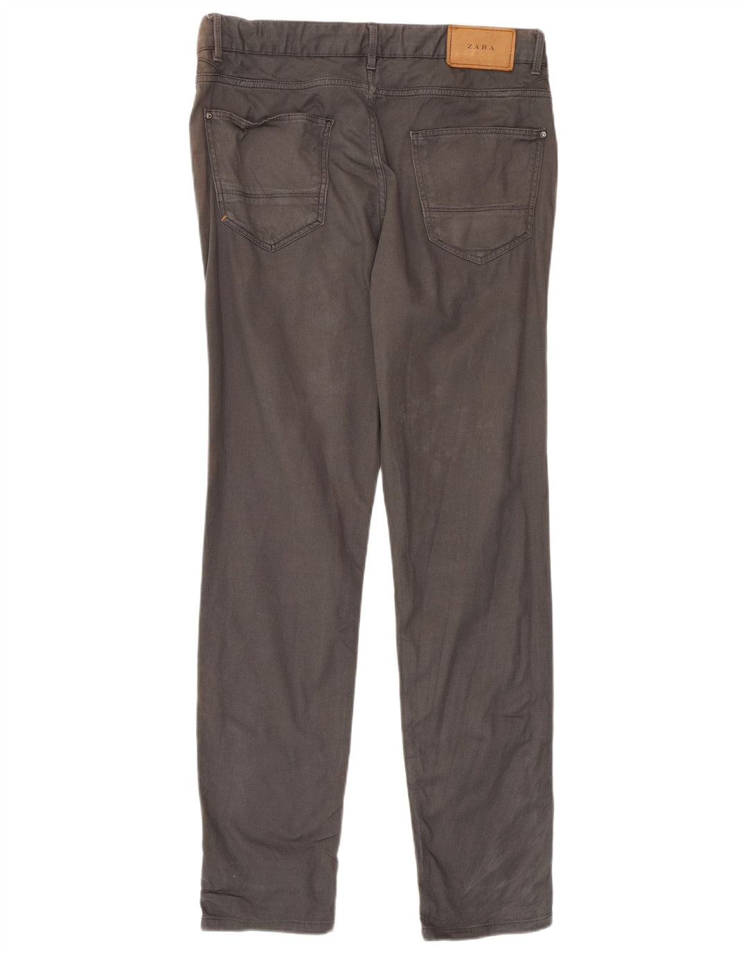 Pantaloni casual slim da uomo Zara EU 40 medi W31 L32 grigi