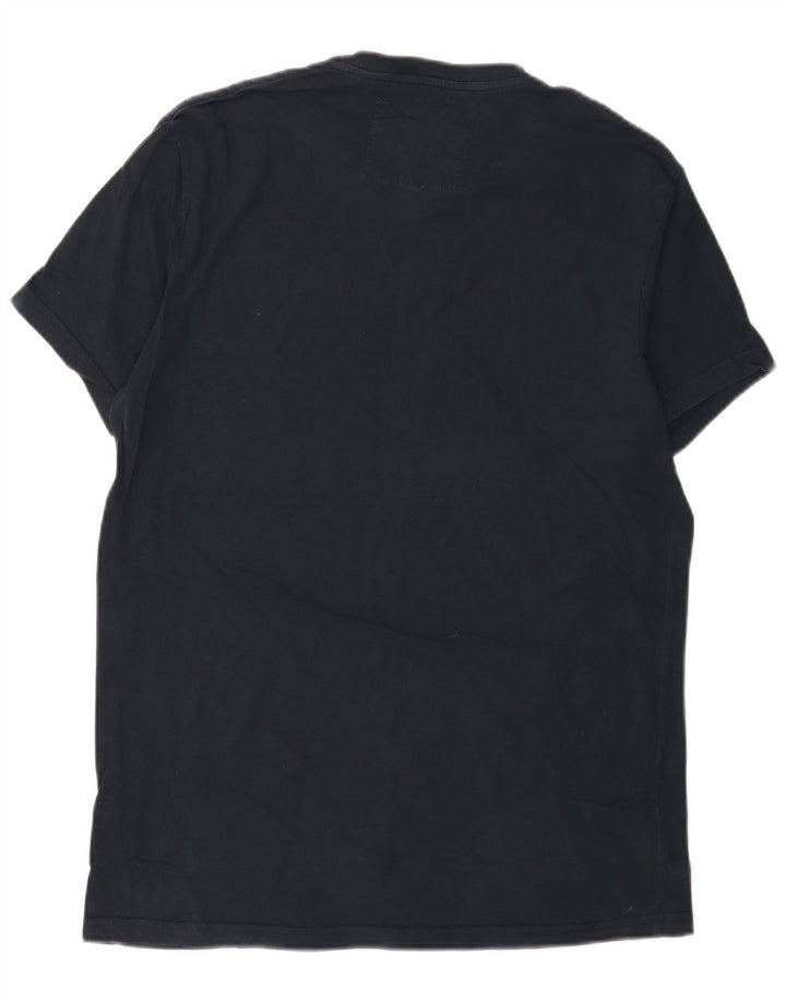 T-shirt grafica da uomo Jack Wills Top XS in cotone blu navy