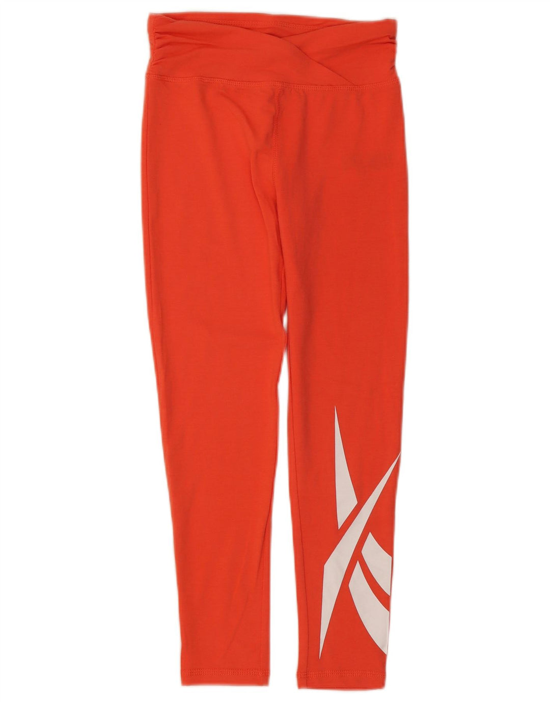 REEBOK Girls Graphic Leggings 13-14 Years  Red Polyester