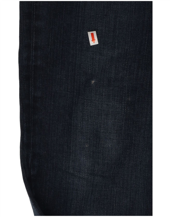 Jeans dritti da uomo Tommy Hilfiger W32 L32 cotone blu navy
