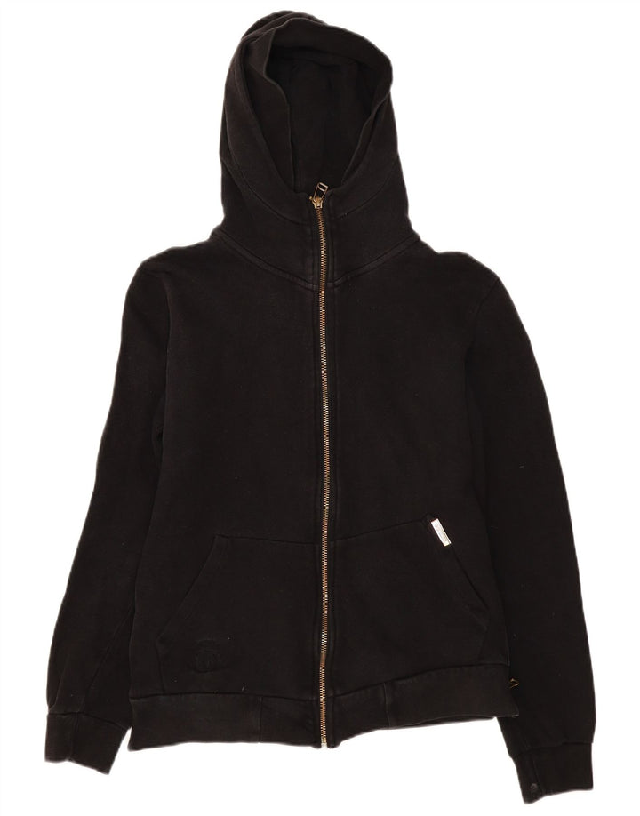 Felpa con cappuccio e zip Zara da uomo XL nera