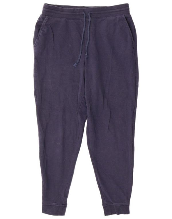 Pantaloni da tuta da donna Marks & Spencer Joggers UK 16 Large Blu Navy