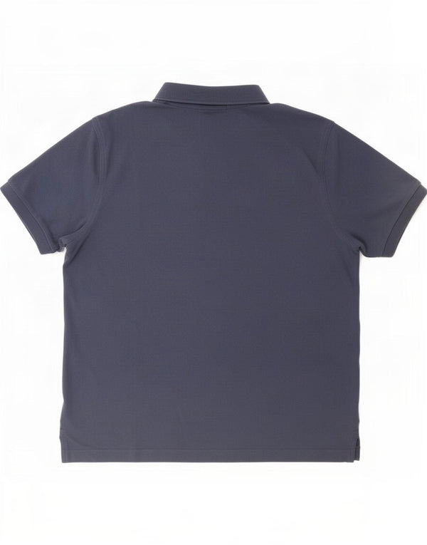 Polo Gant da uomo vestibilità regolare, taglia grande, in cotone blu navy