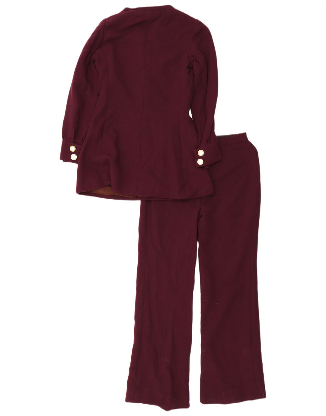 Abito vintage da donna in 2 pezzi IT 44 medio W24 L29 Viola