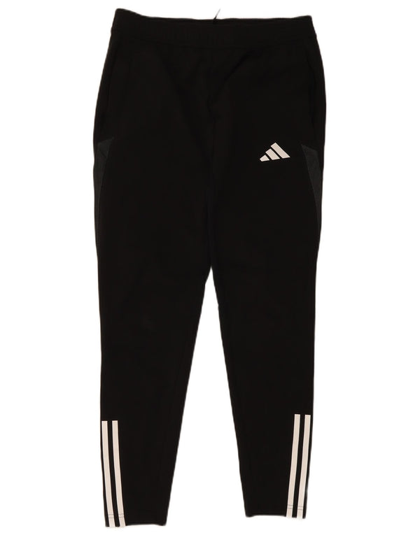Pantaloni da tuta Adidas Aeroready da uomo in poliestere nero medio