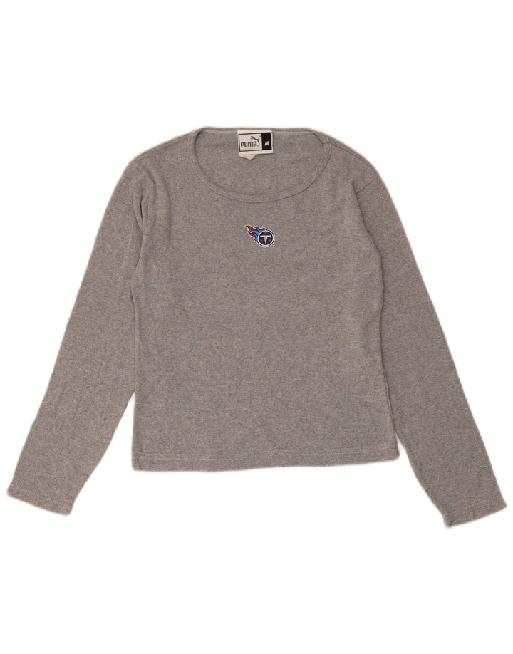 Top corto PUMA per ragazze Tennessee Titans manica lunga 11-12 anni Grigio medio