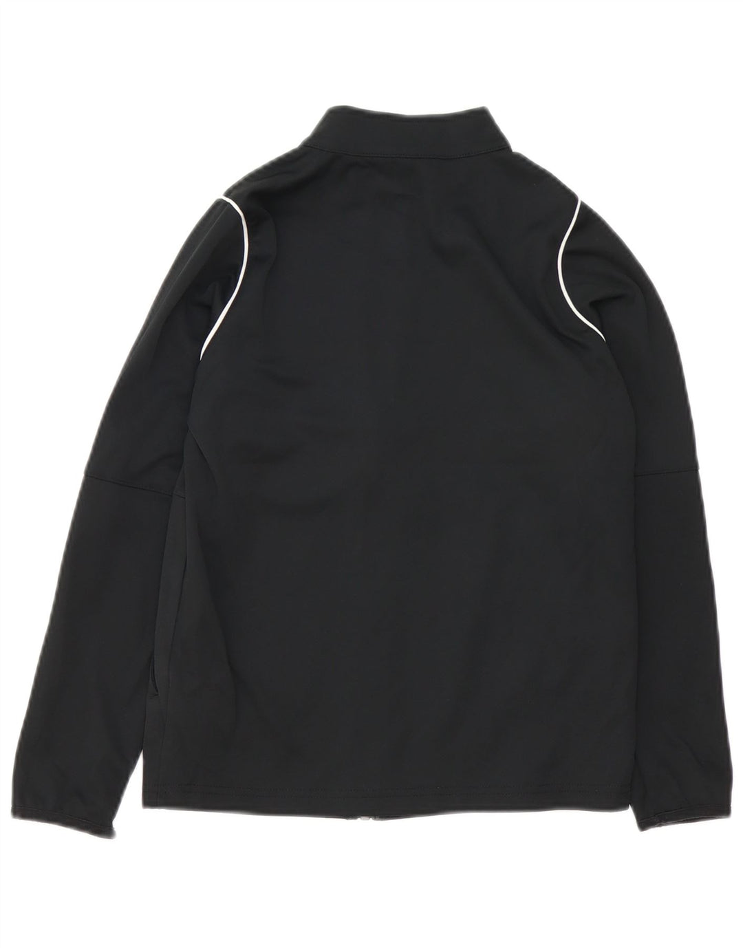 Giacca da ginnastica NIKE da ragazzo Dri Fit con grafica 10-11 anni, media, nera