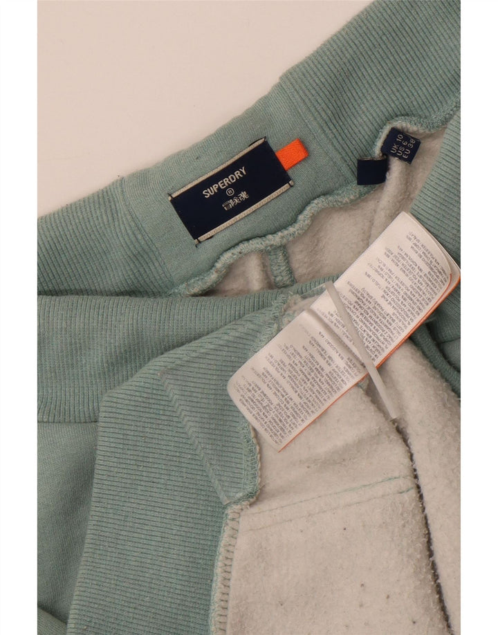Tuta intera oversize da donna Superdry UK 10 Small Verde Cotone